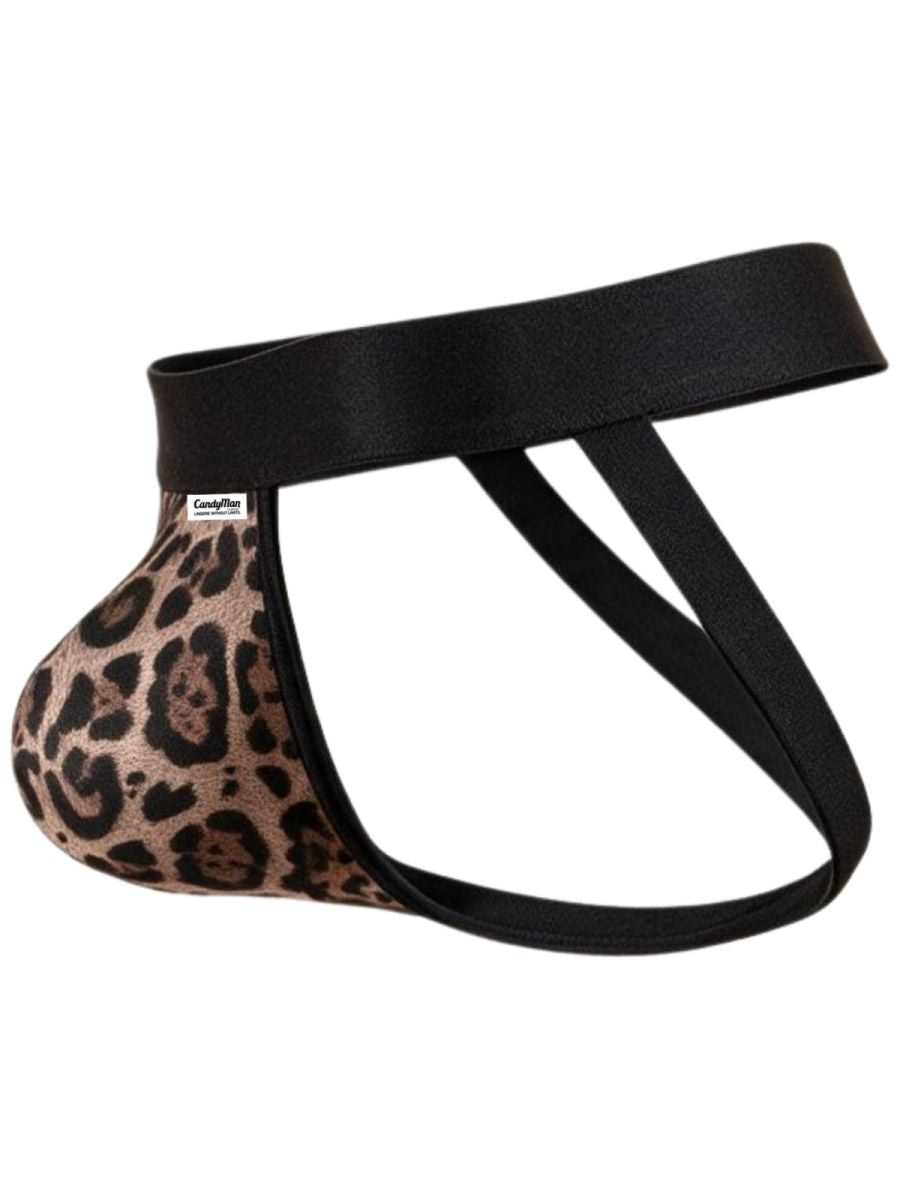 CandyMan Wild Microfiber Men's Jockstrap in Leopard Print – men's jockstraps