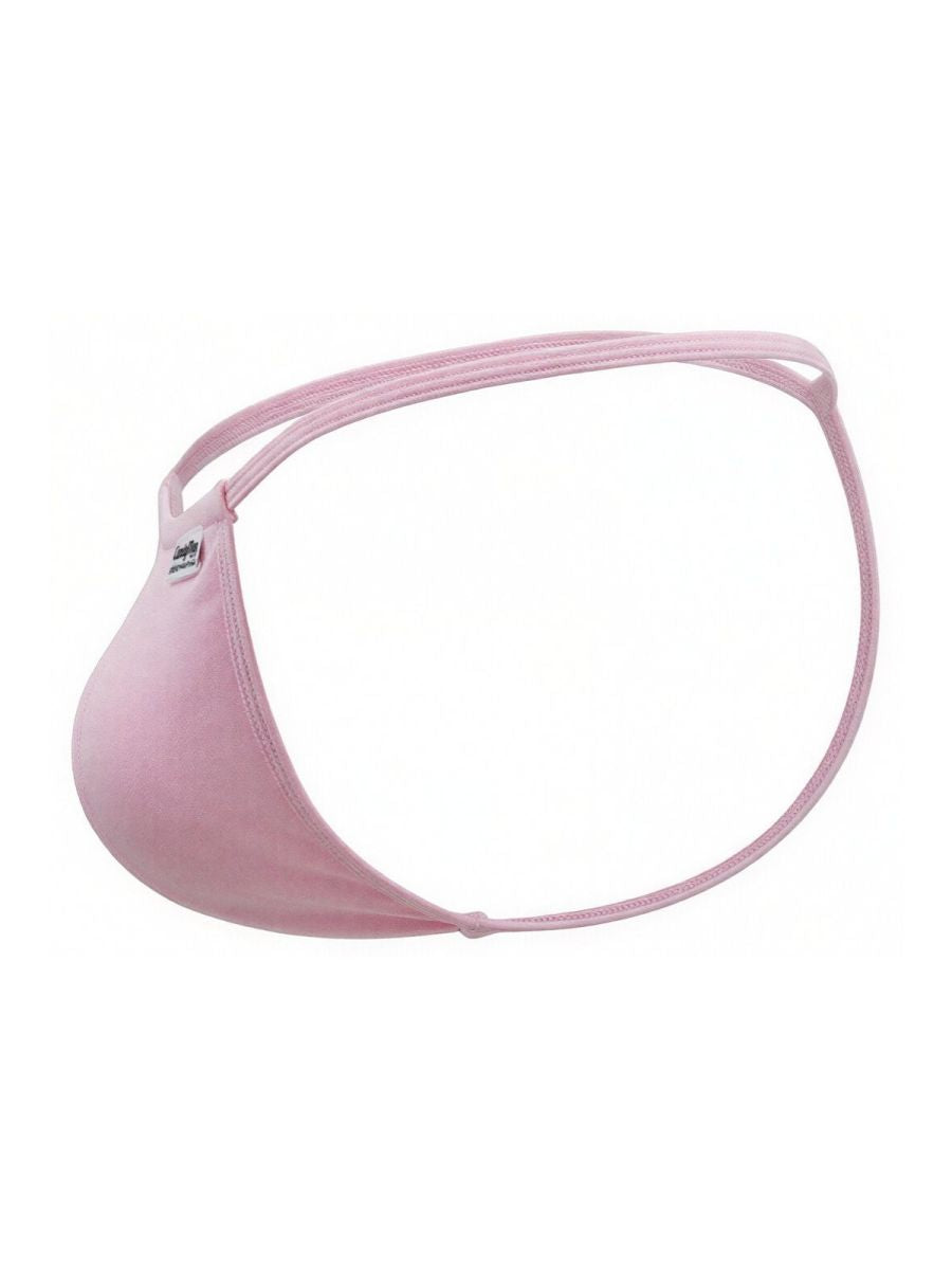 CandyMan Mini Men's Thong in Baby Pink – men's thongs