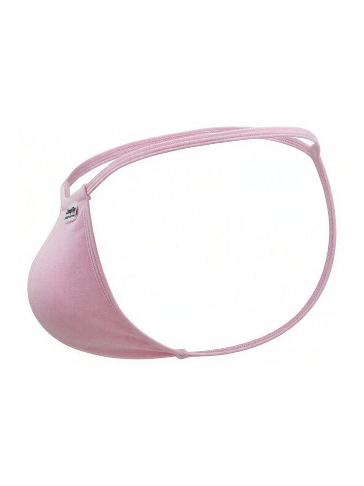 CandyMan Mini Men's Thong in Baby Pink – men's thongs