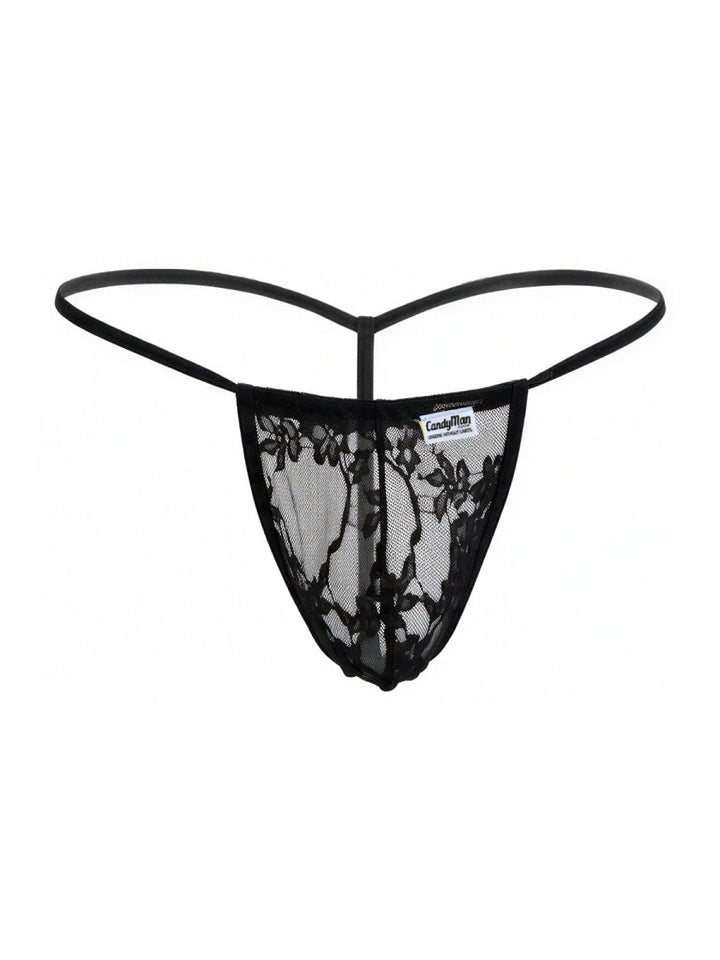 CandyMan Mini Men's Thong in Black – men's thongs