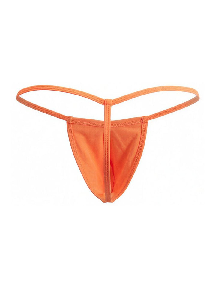 CandyMan Mini Men's Thong in Hot Orange – men's thongs