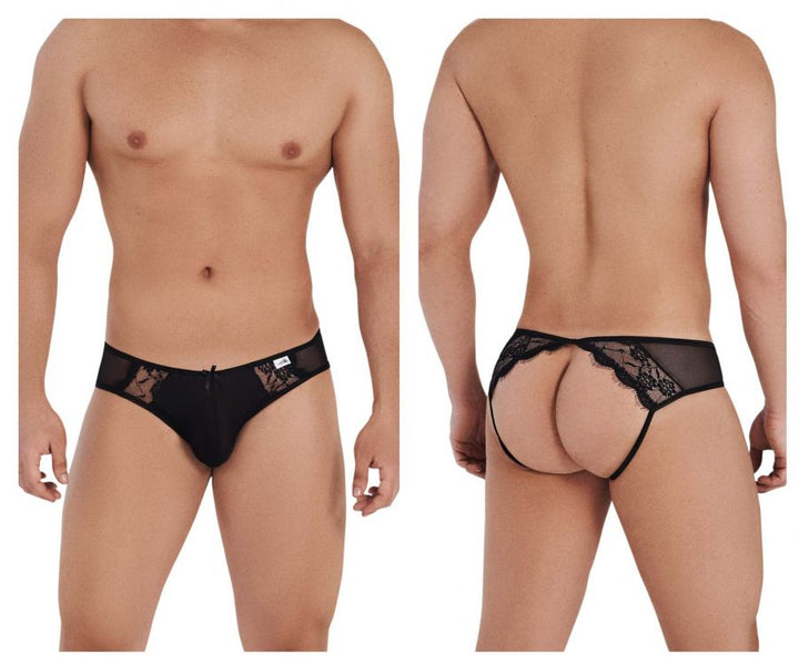 CandyMan Lace Mesh Jockstrap in Black – men's jockstraps