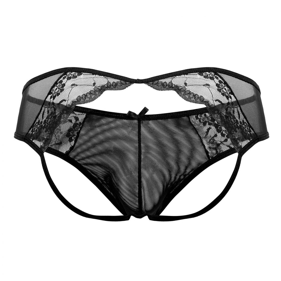 CandyMan Lace Mesh Jockstrap in Black – men's jockstraps