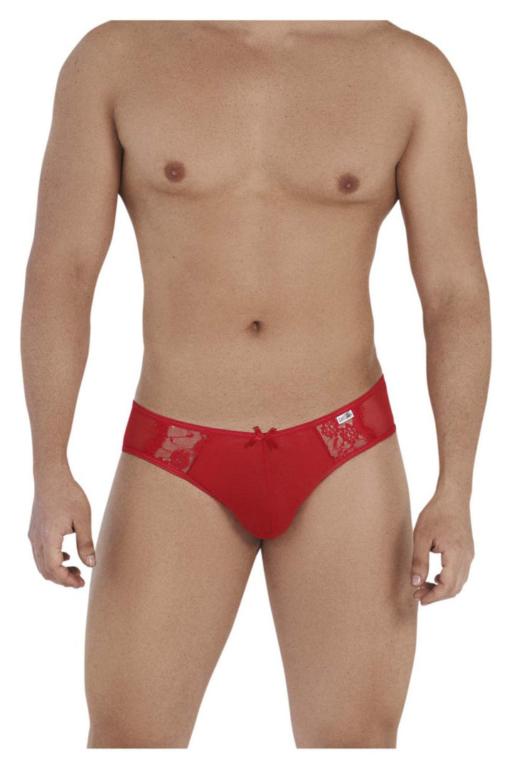 CandyMan Lace Mesh Jockstrap in Red – men's jockstraps