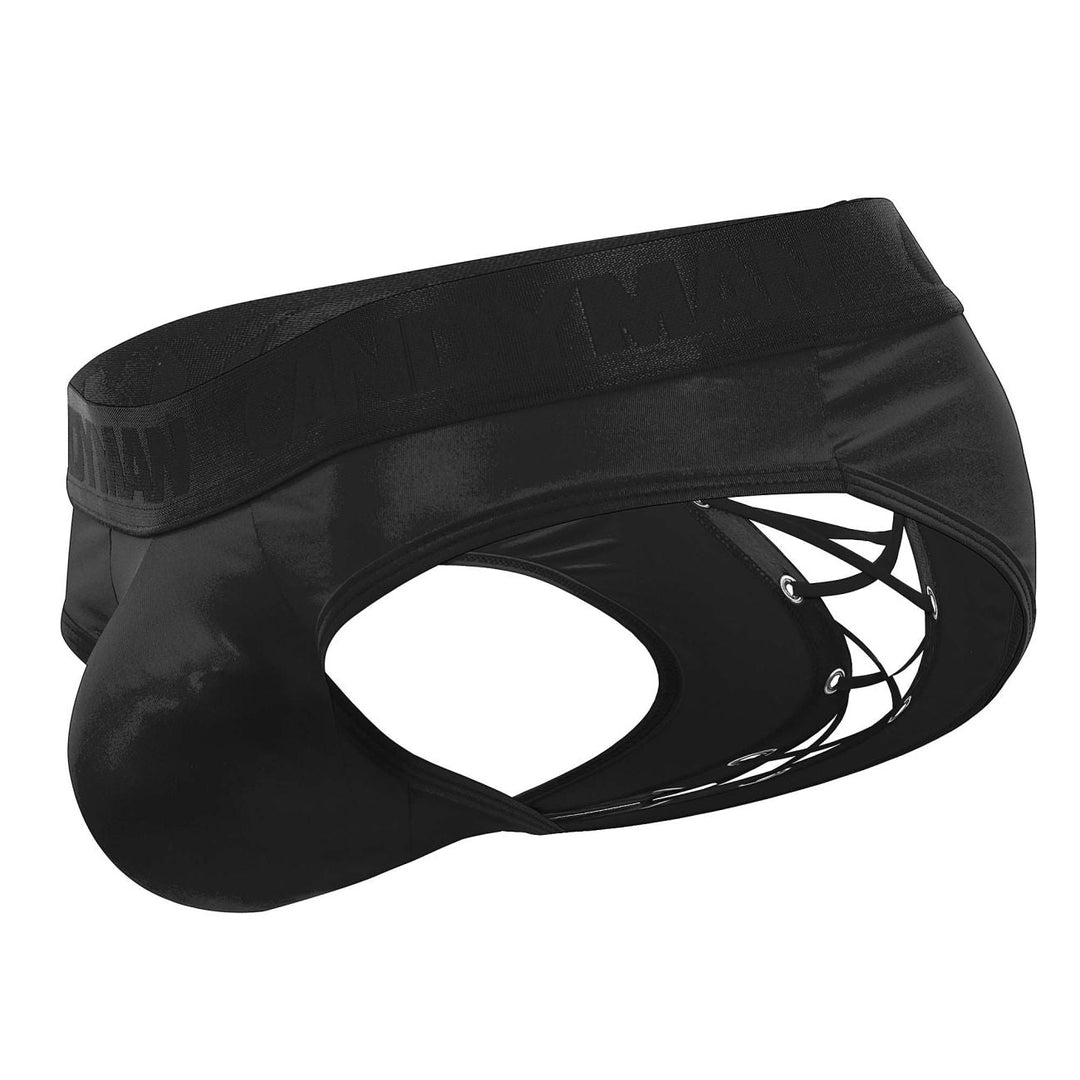 CandyMan Shorty Briefs in Black – men's briefs