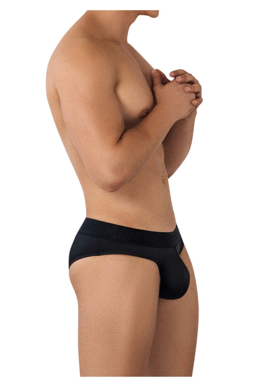 CandyMan Shorty Briefs in Black – men's briefs