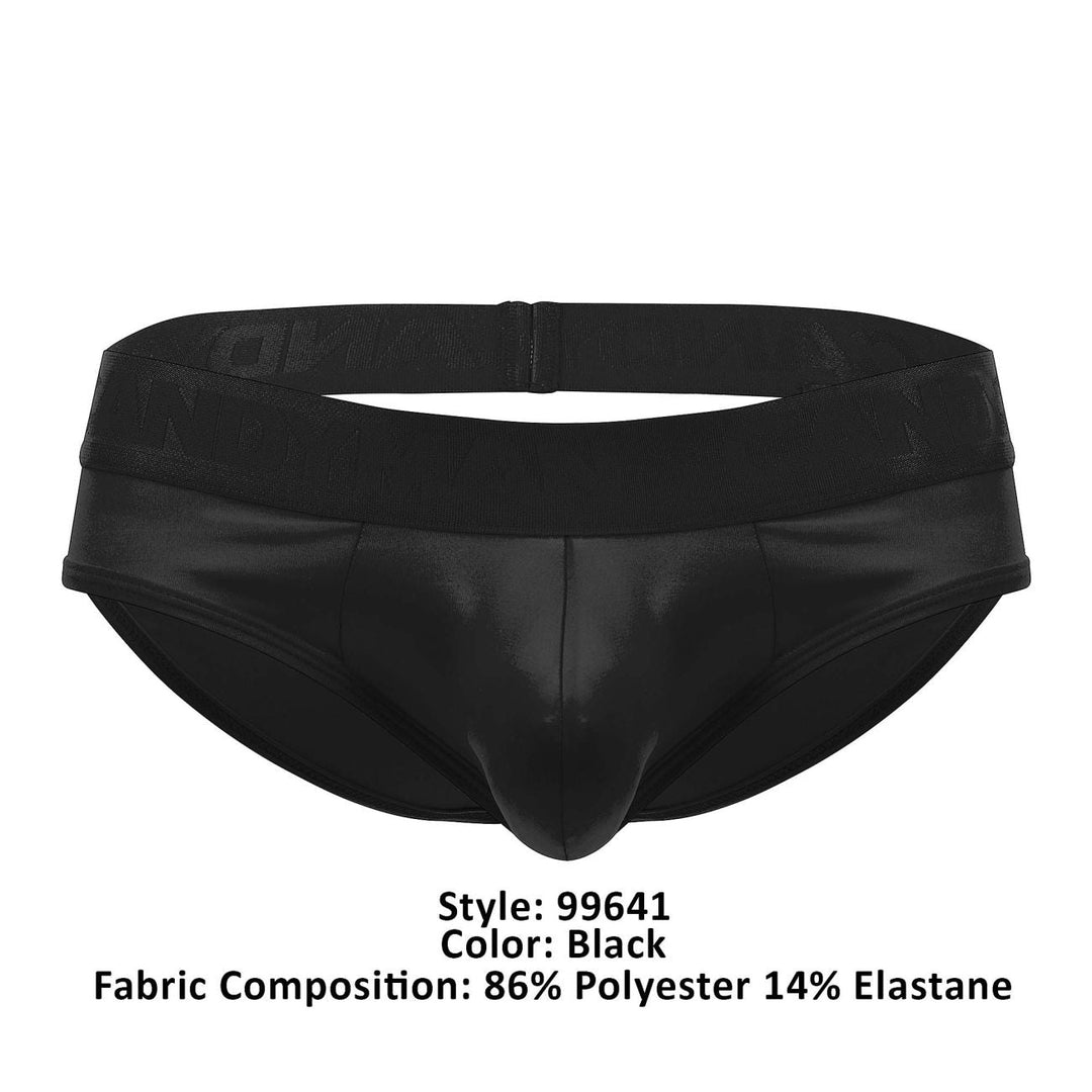 CandyMan Shorty Briefs in Black – men's briefs