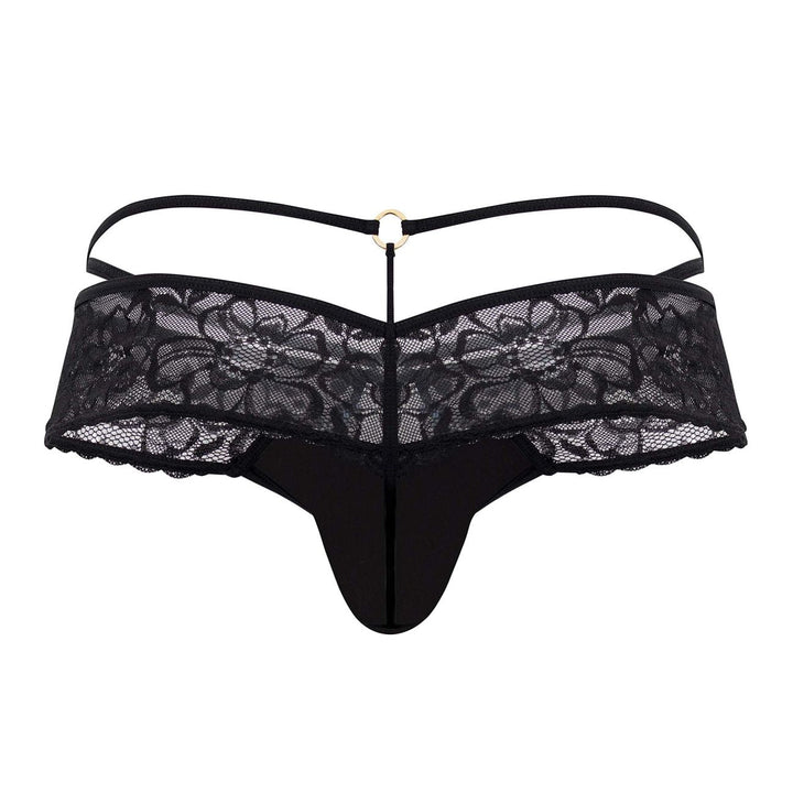 CandyMan Lace Thongs in Black – men's thongs
