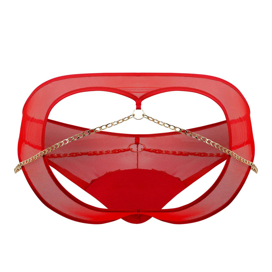 CandyMan Chain Jock Briefs in Red – men's briefs