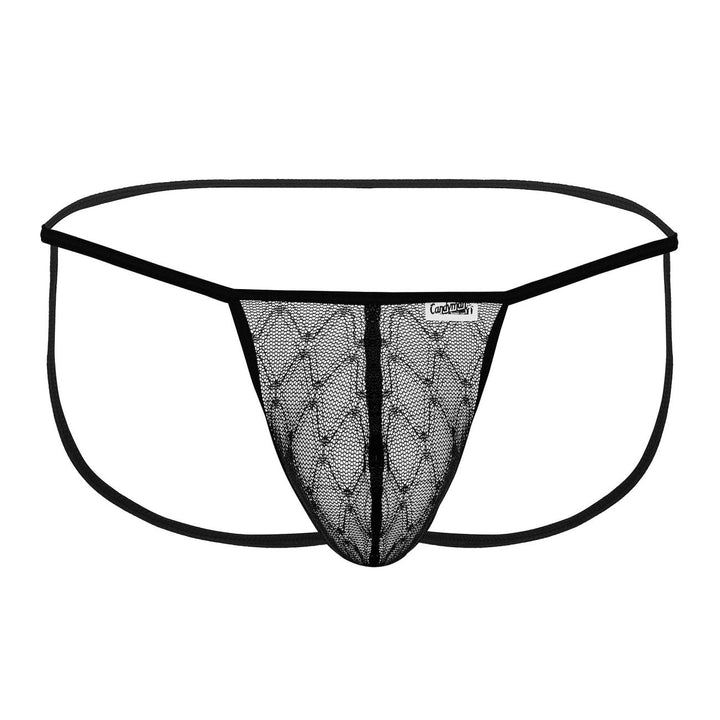 CandyMan Micro Lace Jockstrap in Black – men's jockstraps