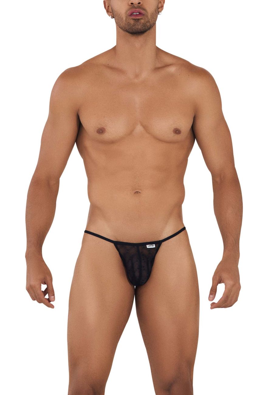 CandyMan Micro Lace Jockstrap in Black – men's jockstraps