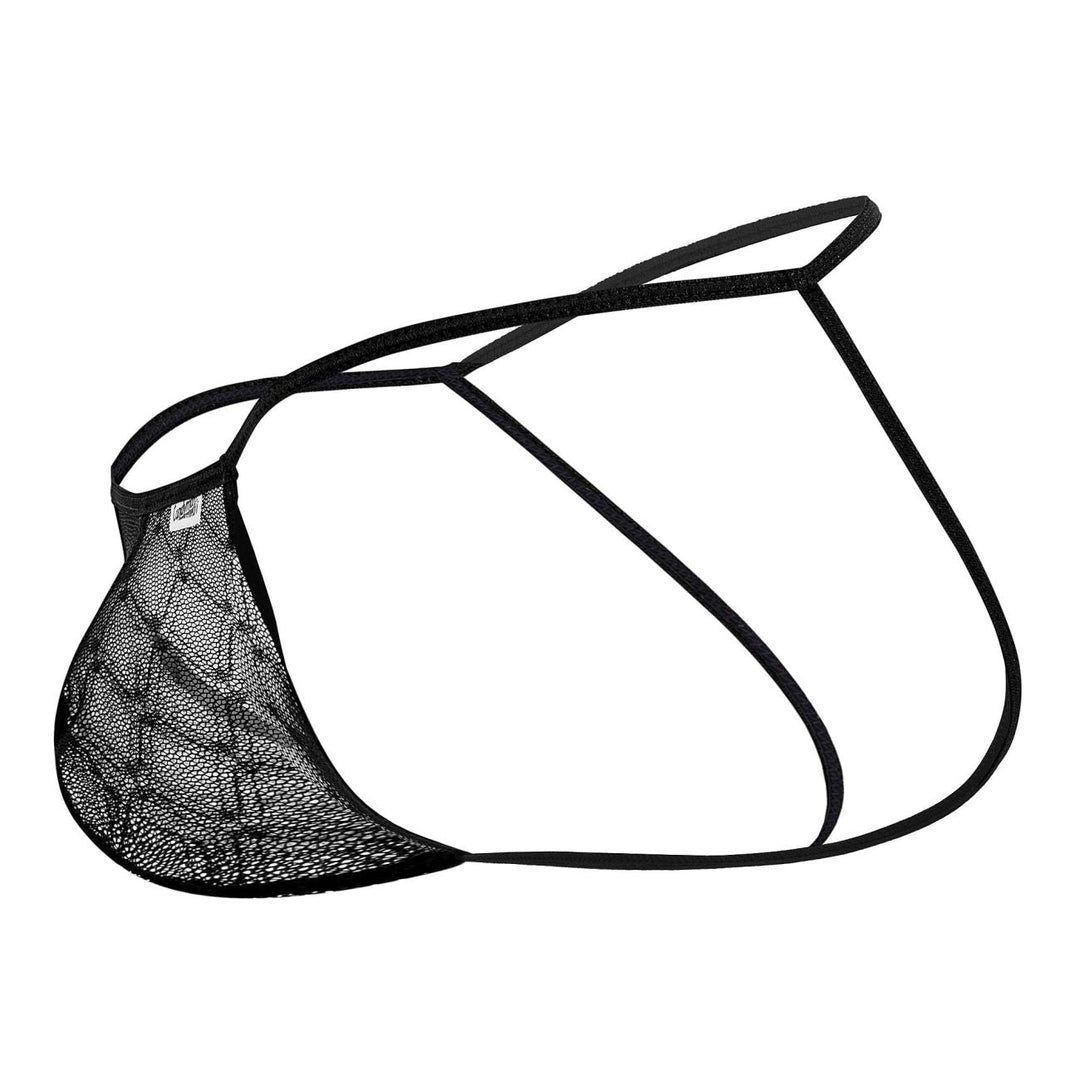 CandyMan Micro Lace Jockstrap in Black – men's jockstraps