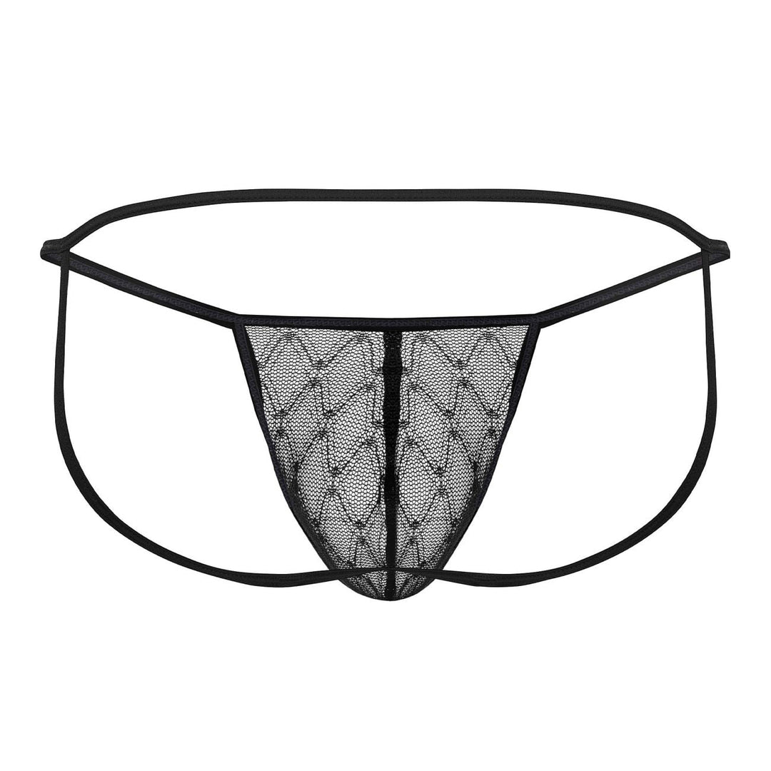 CandyMan Micro Lace Jockstrap in Black – men's jockstraps