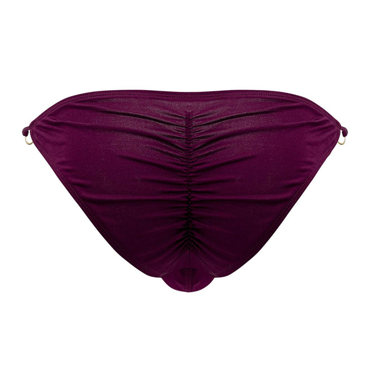 CandyMan Holes in One Bikini in Burgundy – men's briefs