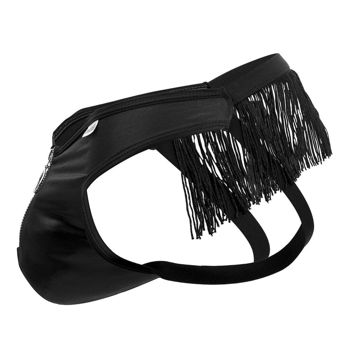 CandyMan Fringe Jockstrap in Black – men's jockstraps