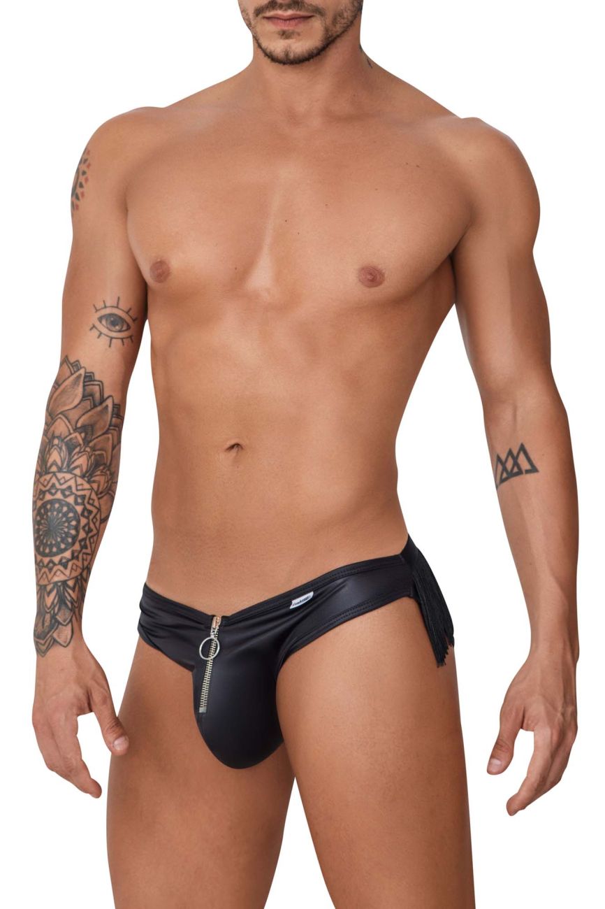 CandyMan Fringe Jockstrap in Black – men's jockstraps