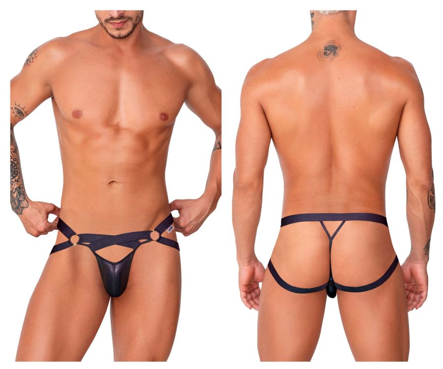 CandyMan Jock G-String in Black – men's thongs