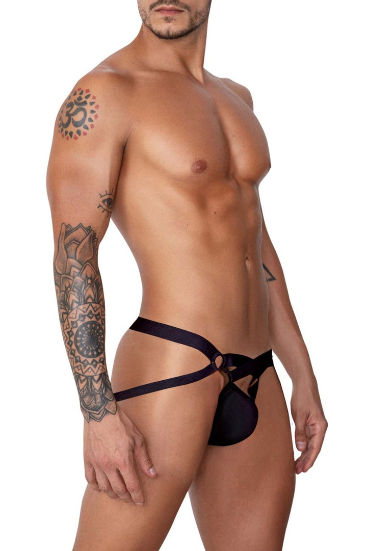 CandyMan Jock G-String in Black – men's thongs