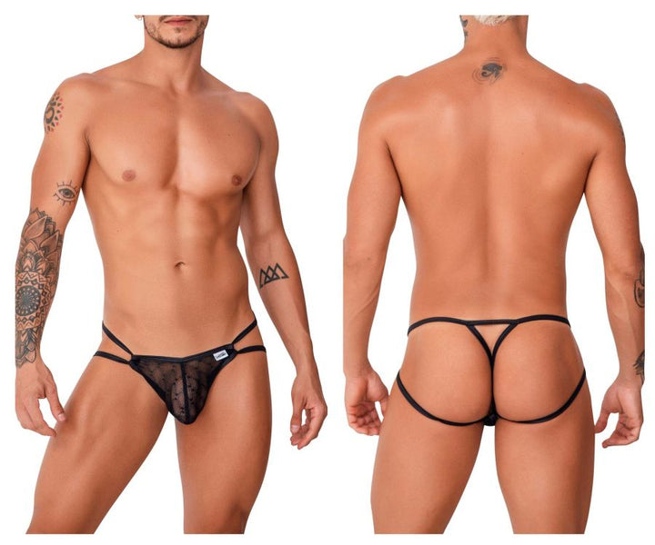 CandyMan Jock G-String in Black – men's thongs