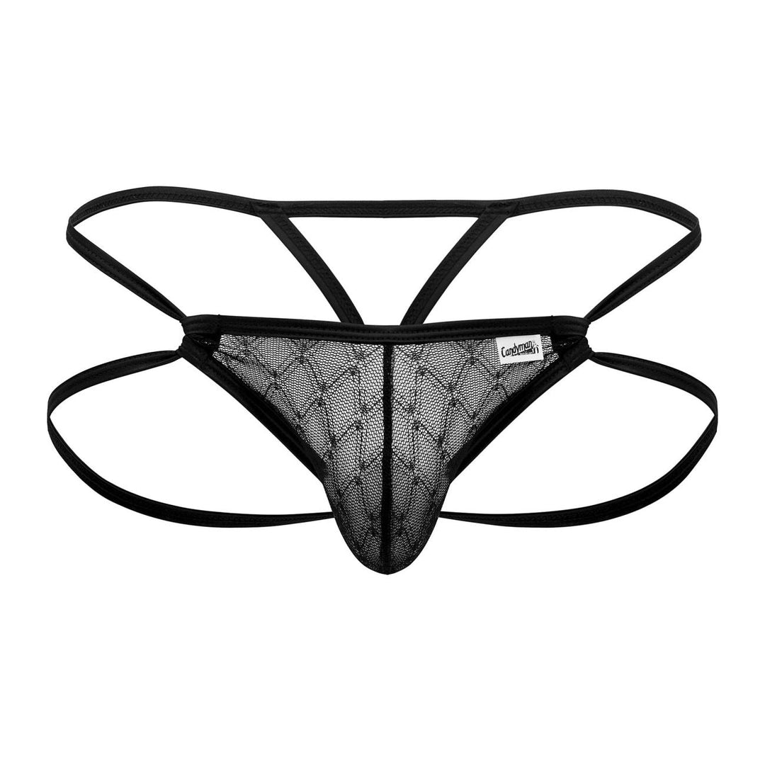 CandyMan Jock G-String in Black – men's thongs