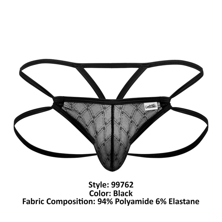CandyMan Jock G-String in Black – men's thongs