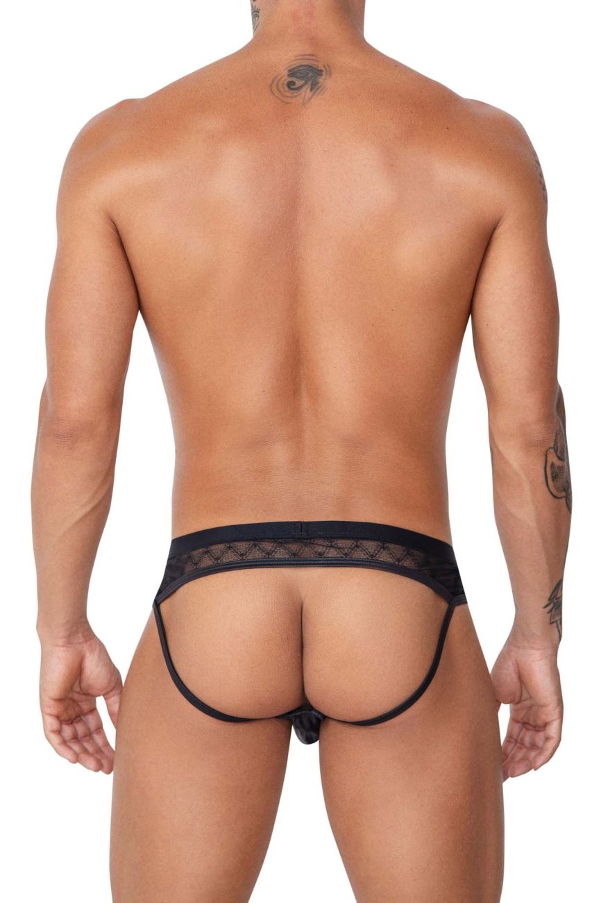 CandyMan Lace Jockstrap in Black – men's jockstraps