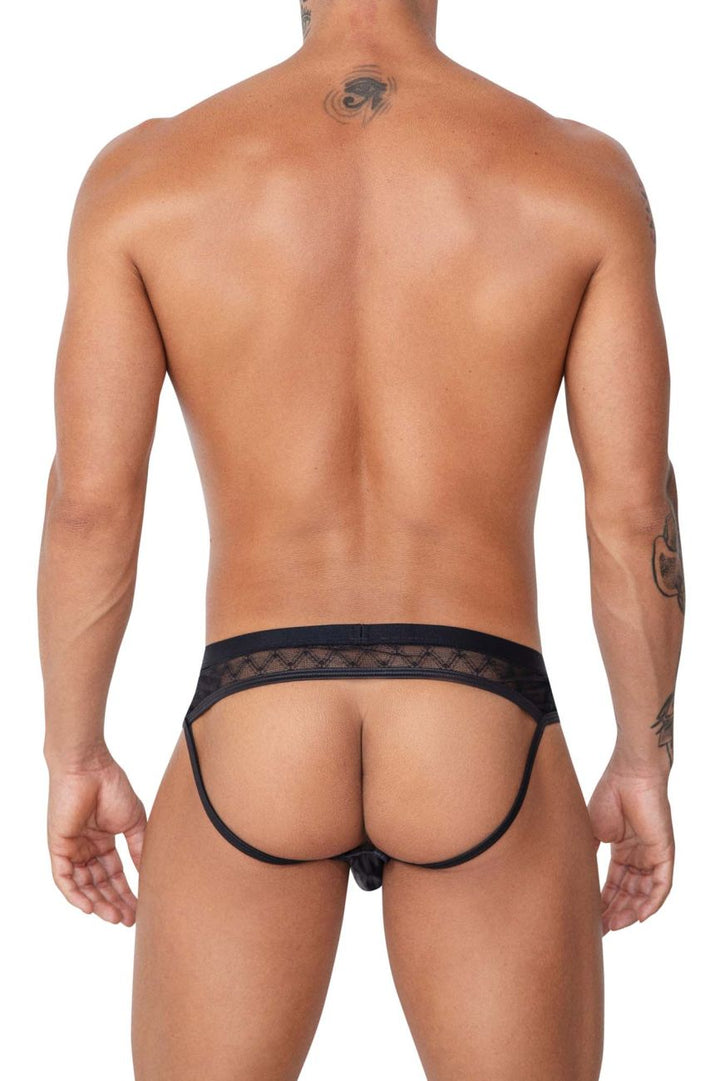 CandyMan Lace Jockstrap in Black – men's jockstraps