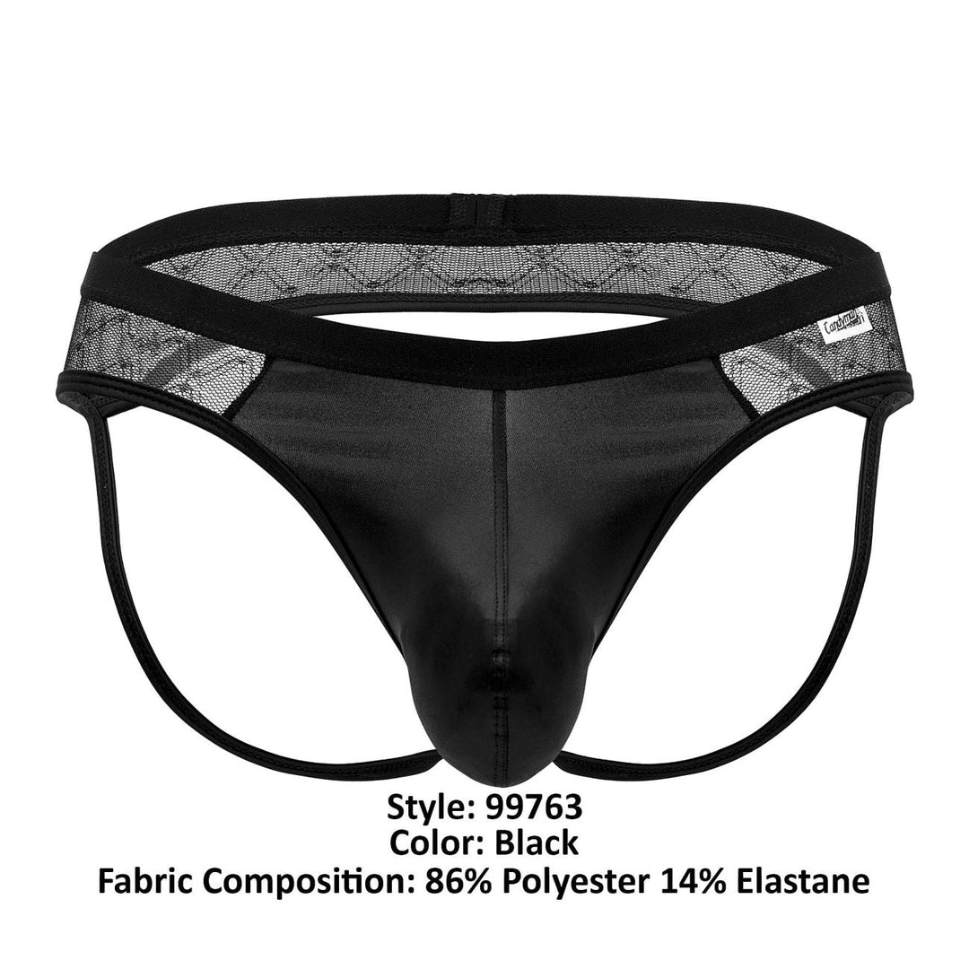 CandyMan Lace Jockstrap in Black – men's jockstraps