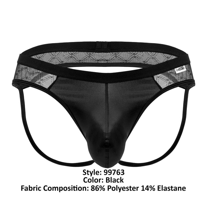 CandyMan Lace Jockstrap in Black – men's jockstraps