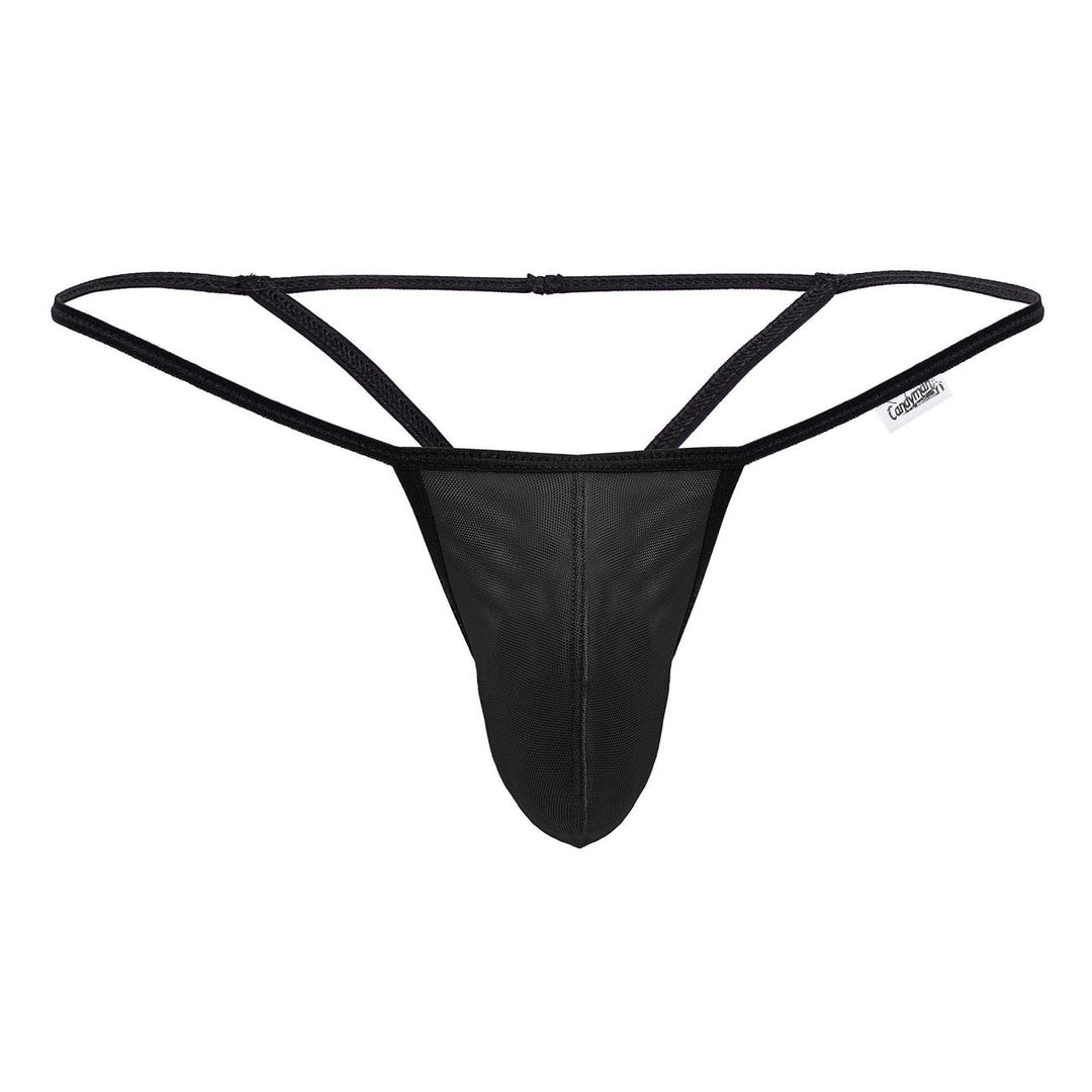 CandyMan Mesh G-String Thongs in Black – men's thongs