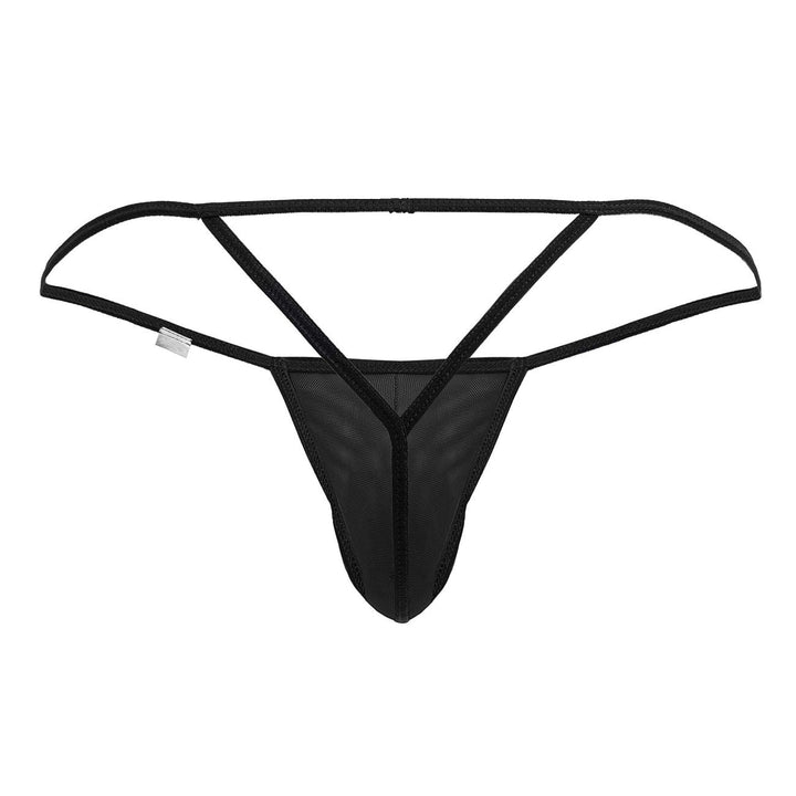 CandyMan Mesh G-String Thongs in Black – men's thongs