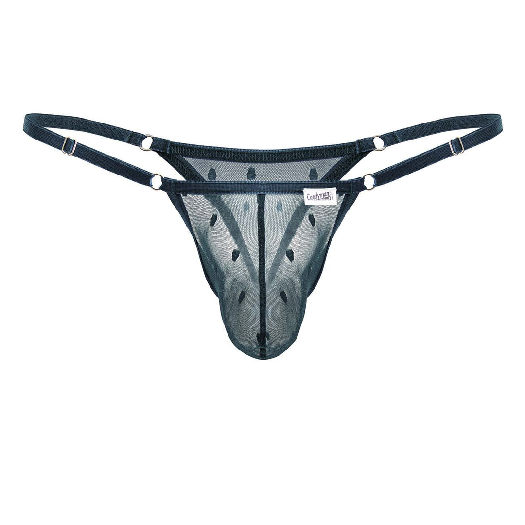 CandyMan Mesh Thongs in Green – men's thongs