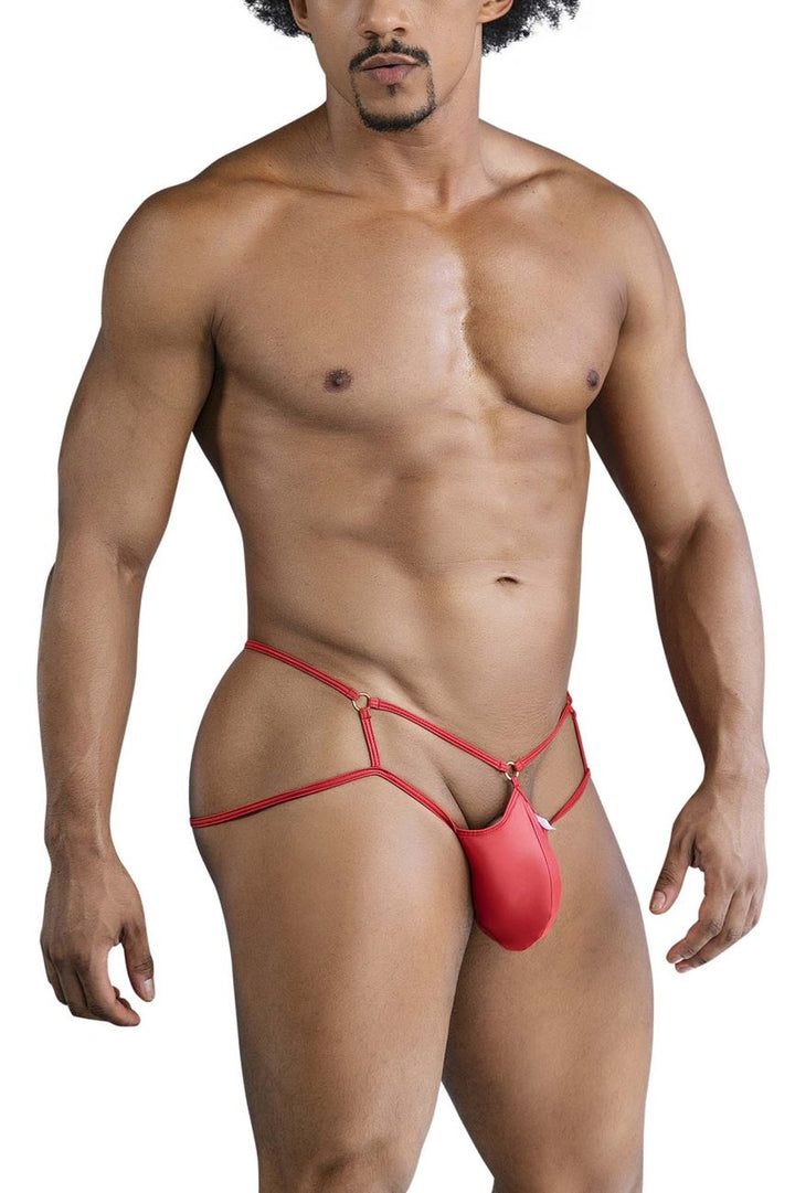 CandyMan Cage Jockstrap in Red – men's jockstraps