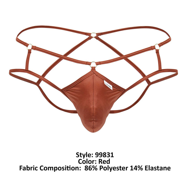 CandyMan Cage Jockstrap in Red – men's jockstraps