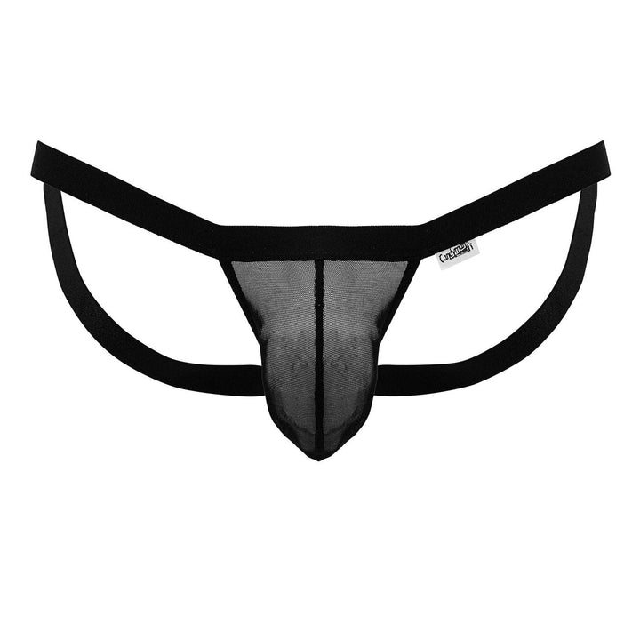 CandyMan Mesh Thongs in Black – men's thongs