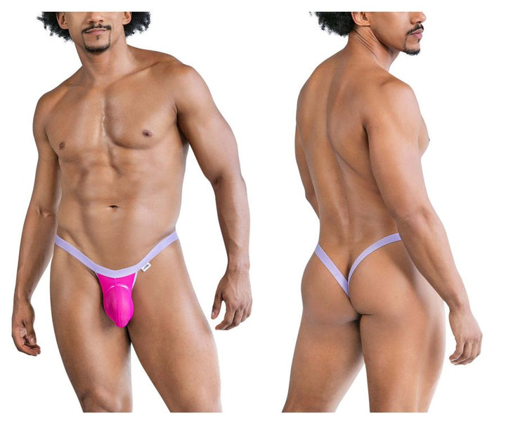 CandyMan Mesh Thongs in Hot Pink – men's thongs