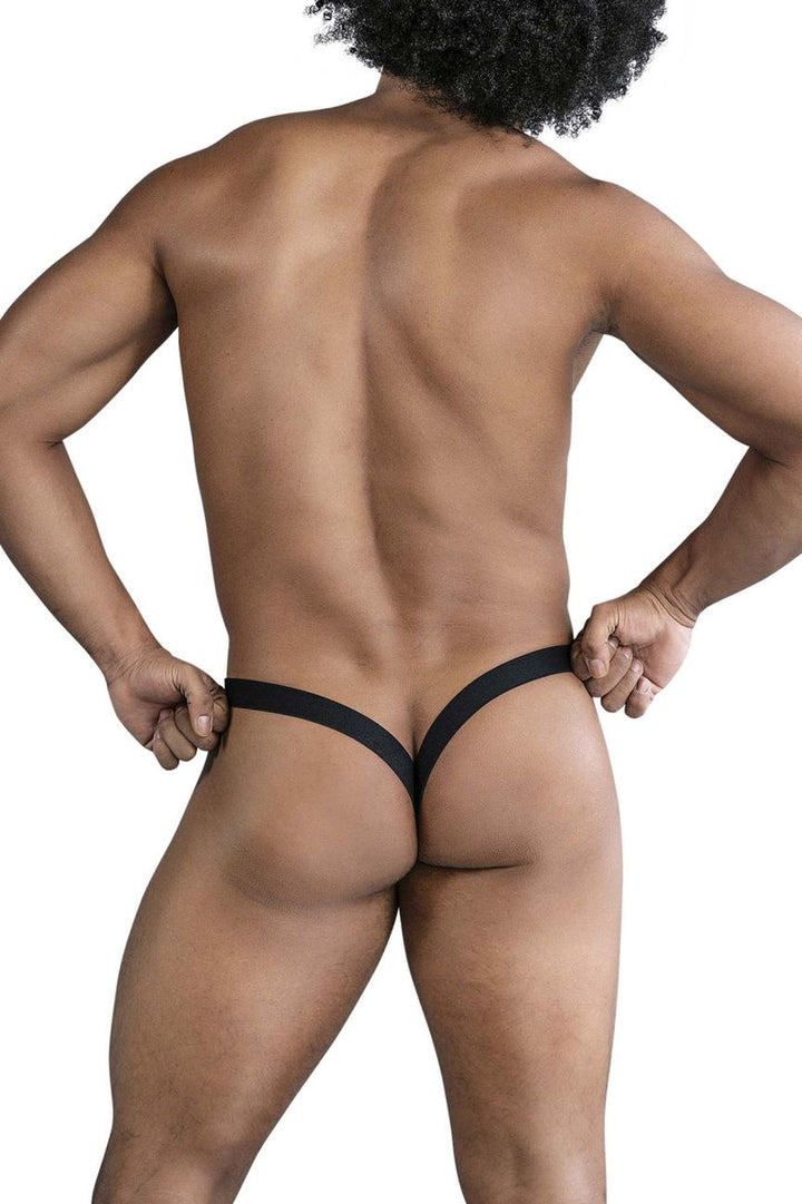 CandyMan Bikini Thongs in Black – men's thongs