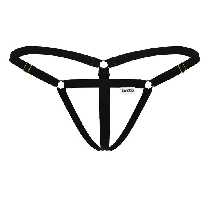 CandyMan Nudist Thongs in Black – men's thongs