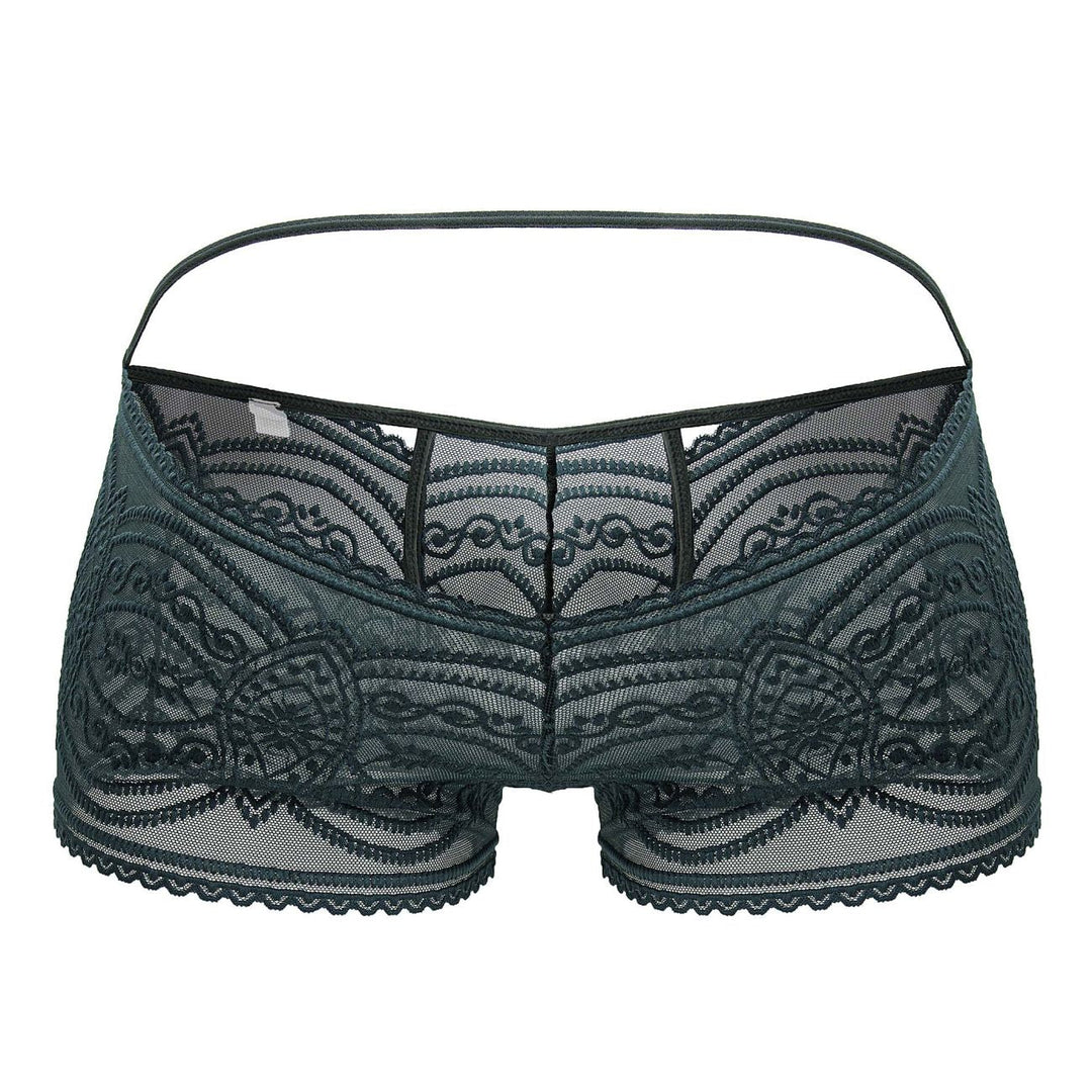 CandyMan Lace Trunks in Green – men's trunks