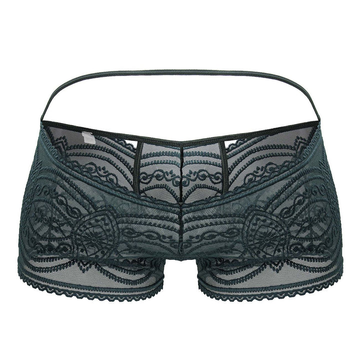 CandyMan Lace Trunks in Green – men's trunks