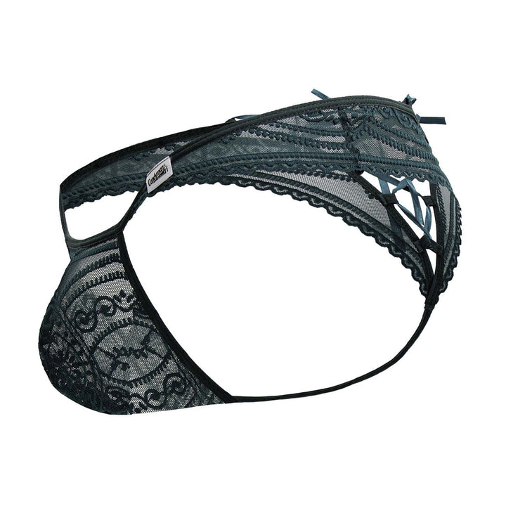 CandyMan Lace Thongs in Green – men's thongs