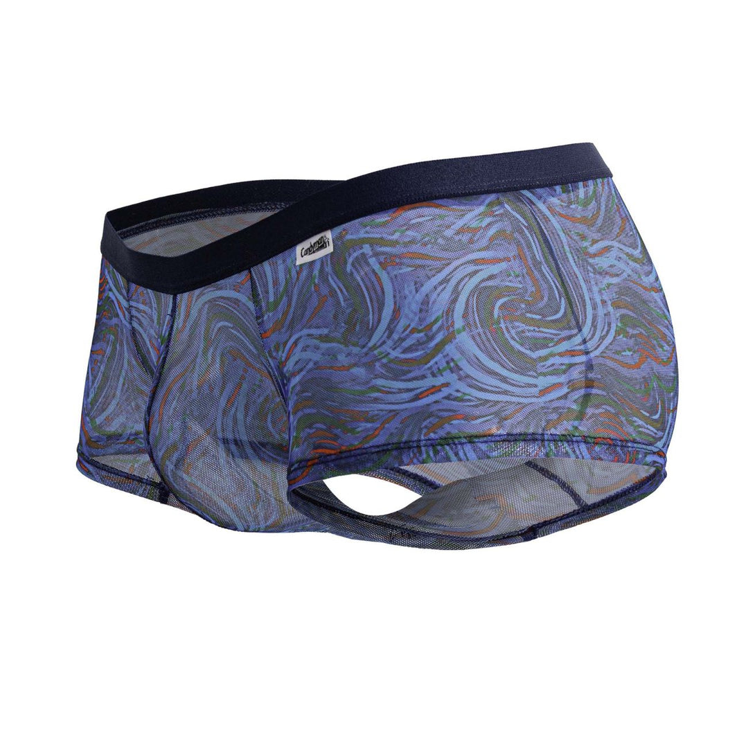 CandyMan Seawater Men's Trunk Underwear in Multicolor Print – men's trunks
