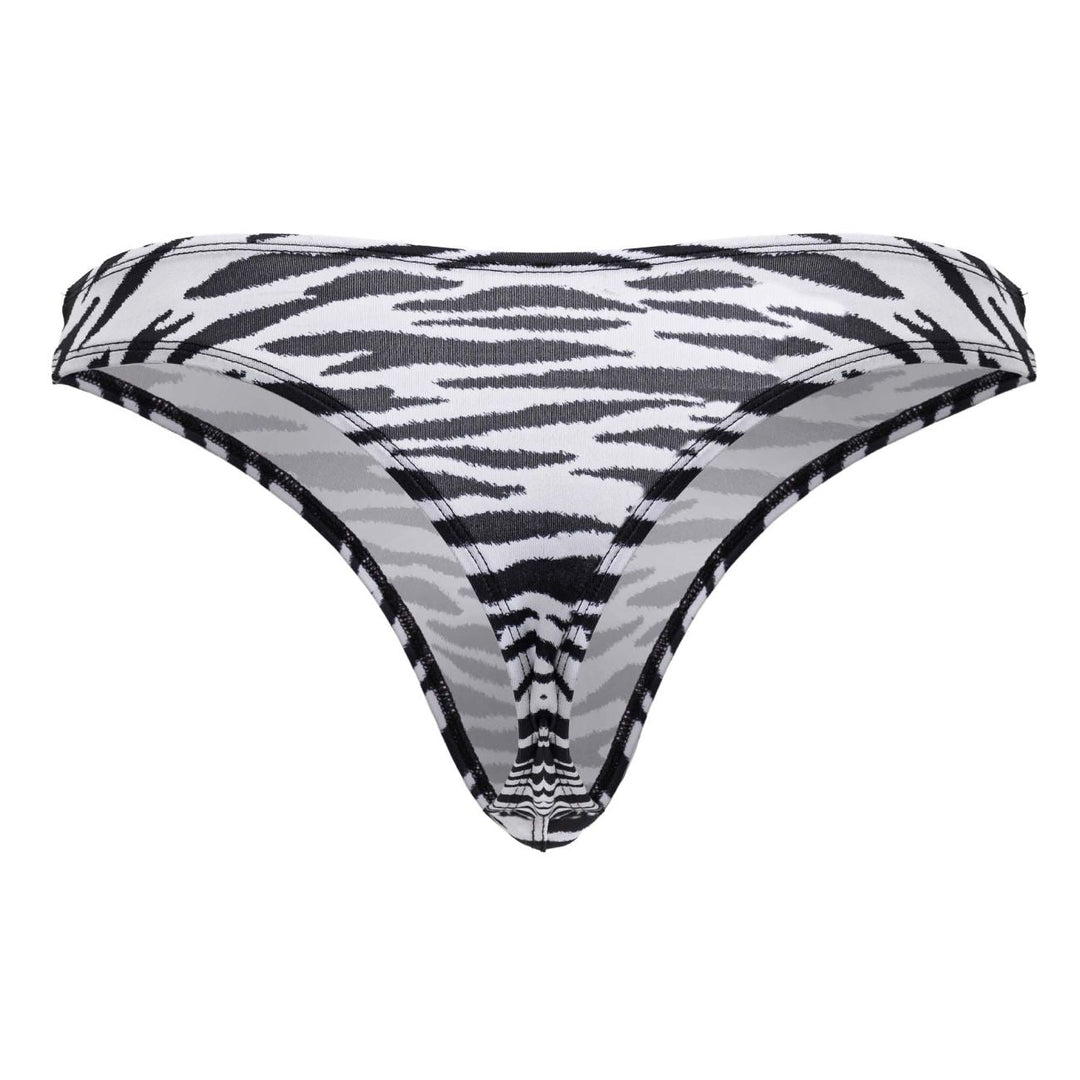 CandyMan Zebra Men's Thong in Zebra Print – men's thongs