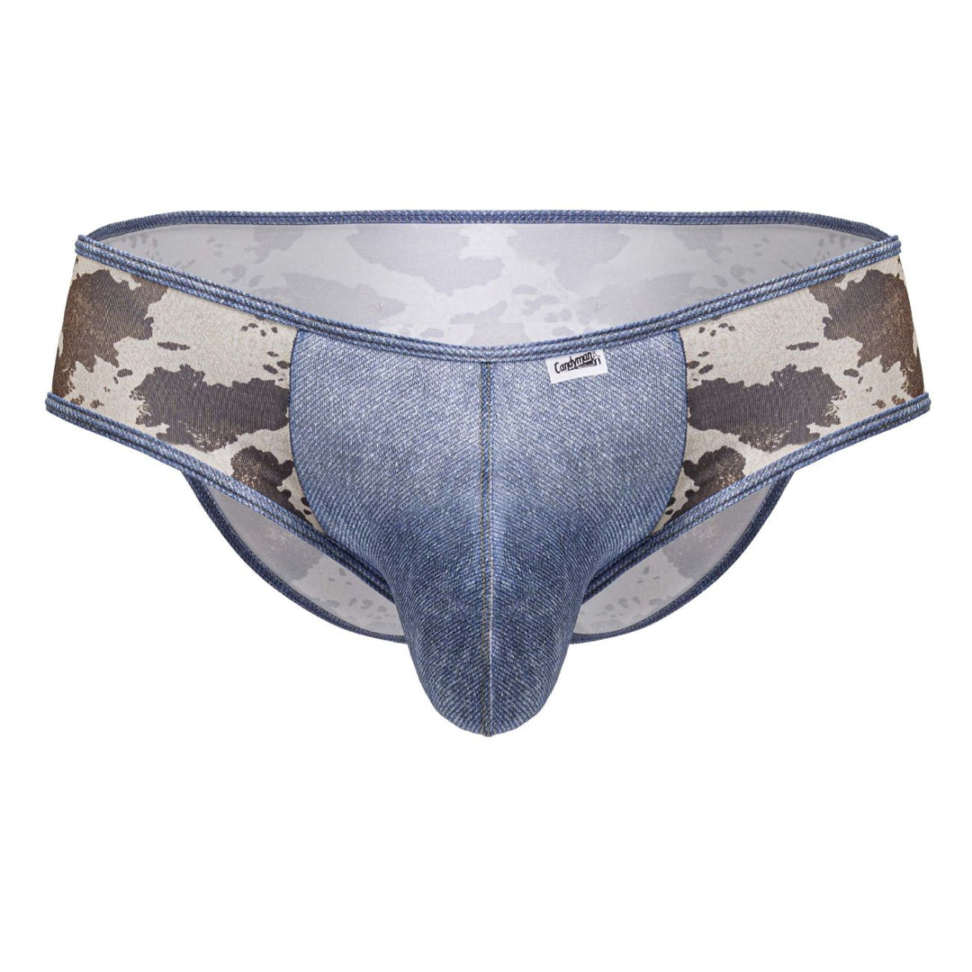 CandyMan Cowboy Men's Bikini Brief in Animal Print – men's briefs
