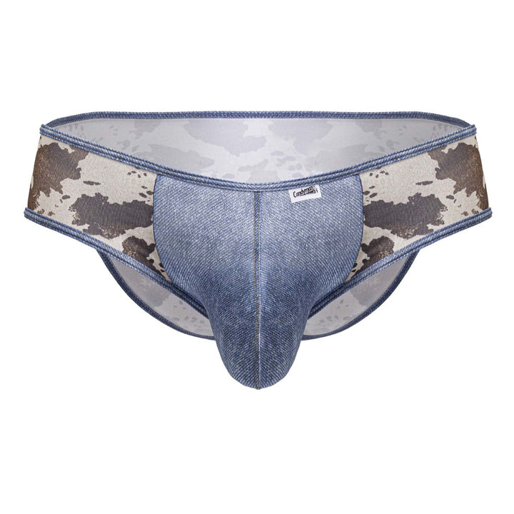 CandyMan Cowboy Men's Bikini Brief in Animal Print – men's briefs