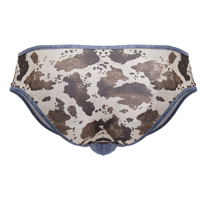 CandyMan Cowboy Men's Bikini Brief in Animal Print – men's briefs