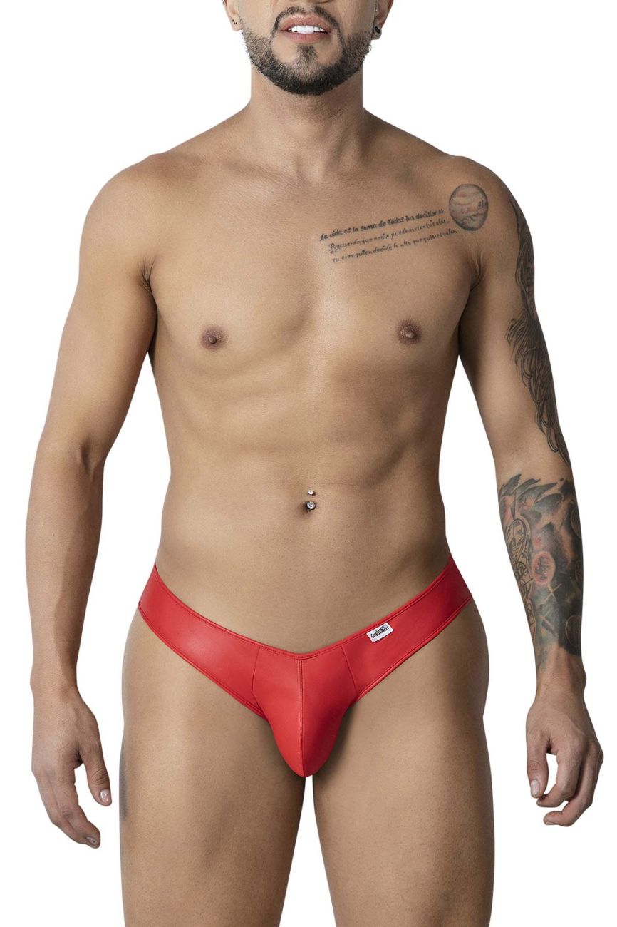 CandyMan Heart Briefs Men's Bikini Brief in Red – men's briefs