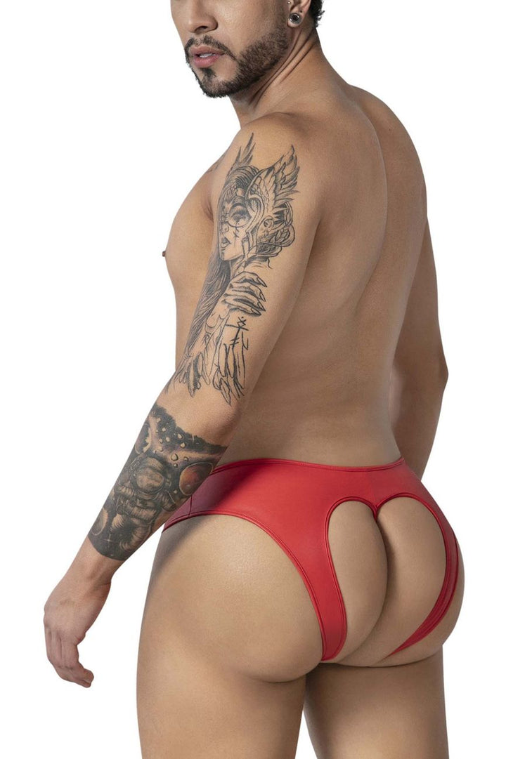 CandyMan Heart Briefs Men's Bikini Brief in Red – men's briefs