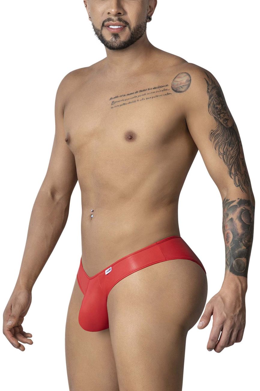 CandyMan Heart Briefs Men's Bikini Brief in Red – men's briefs