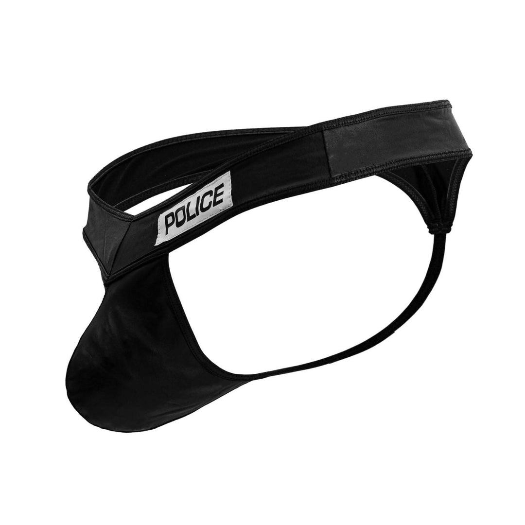 CandyMan Police Thong Men's Thong in Black – men's thongs